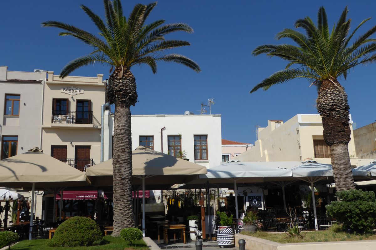 Rethymno seafront old town